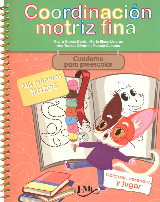 Coordinación motriz fina para preescolar – Editores Mexicanos Unidos