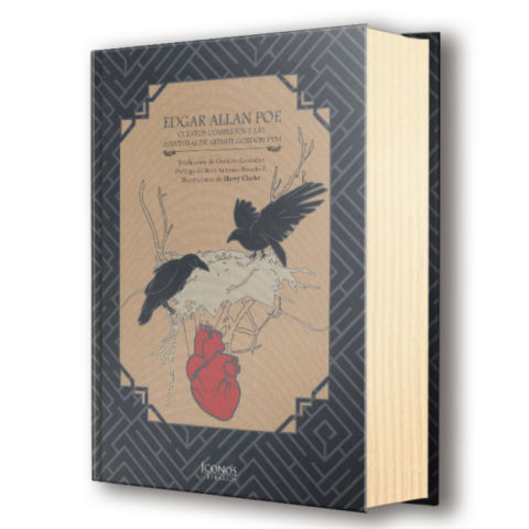 Íconos literarios - Edgar Allan Poe: Cuentos Completos Y Las Aventuras De Arthur Gordon Pym