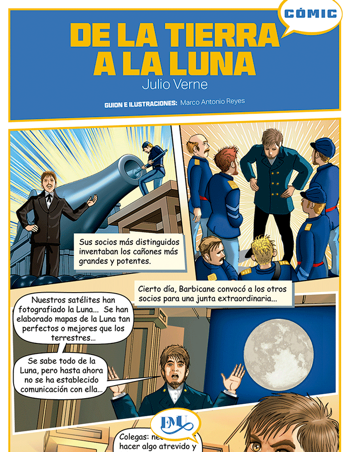 De la Tierra a la Luna