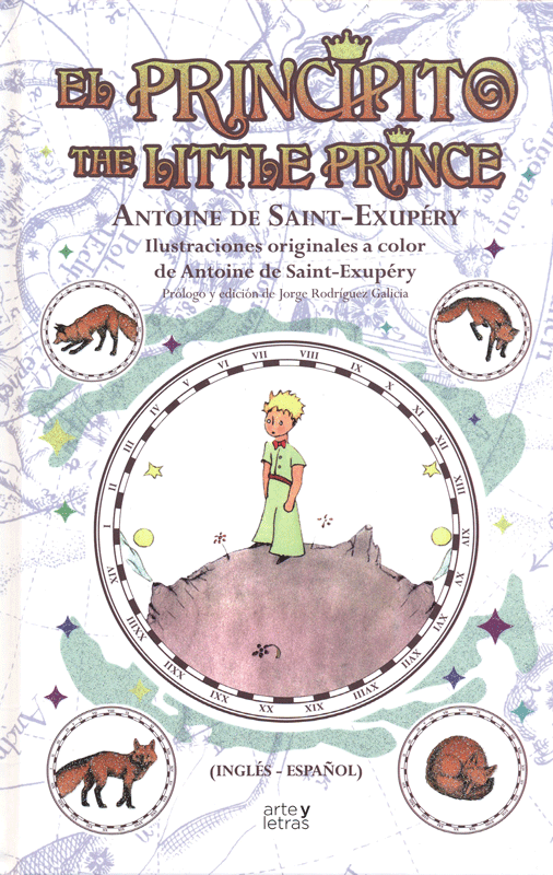 El Principito a color (Ingles - Español)N-