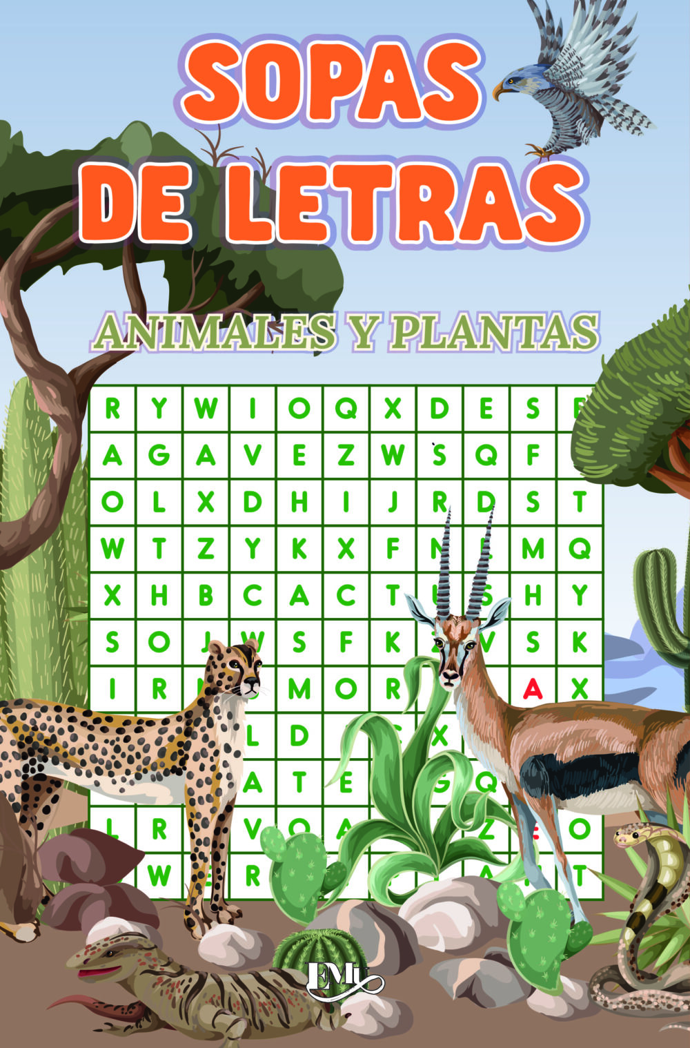 Sopas de letras <br> Animales y plantas