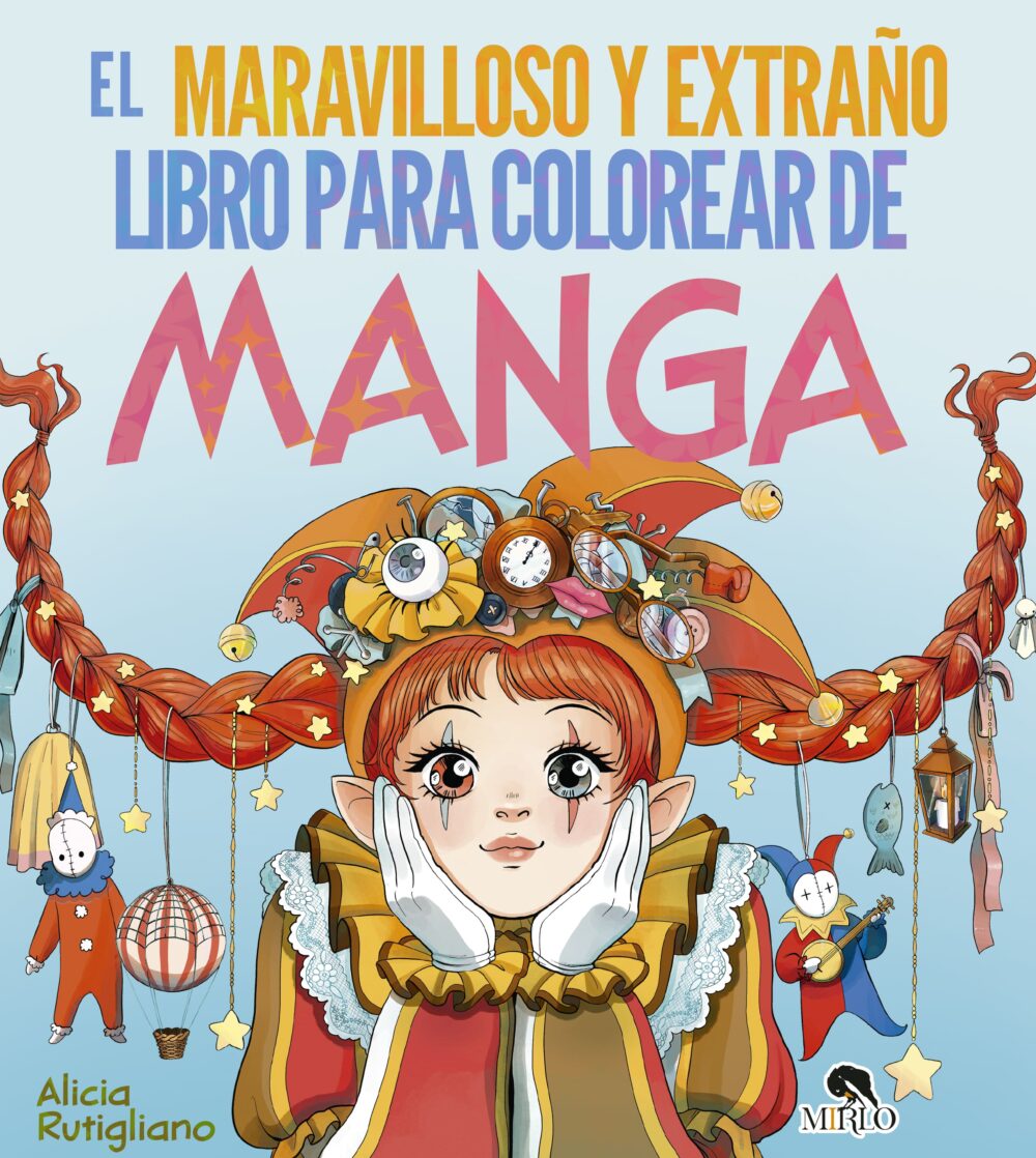 El maravilloso y extraño libro para colorear de manga
