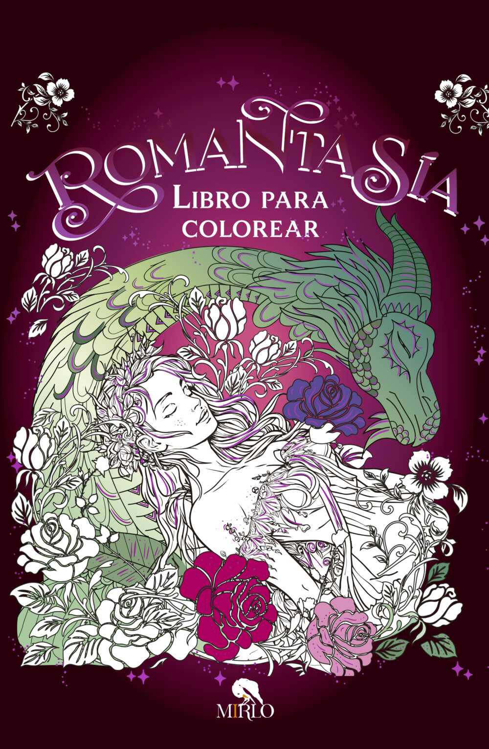 Romantasía <br> Libro para colorear
