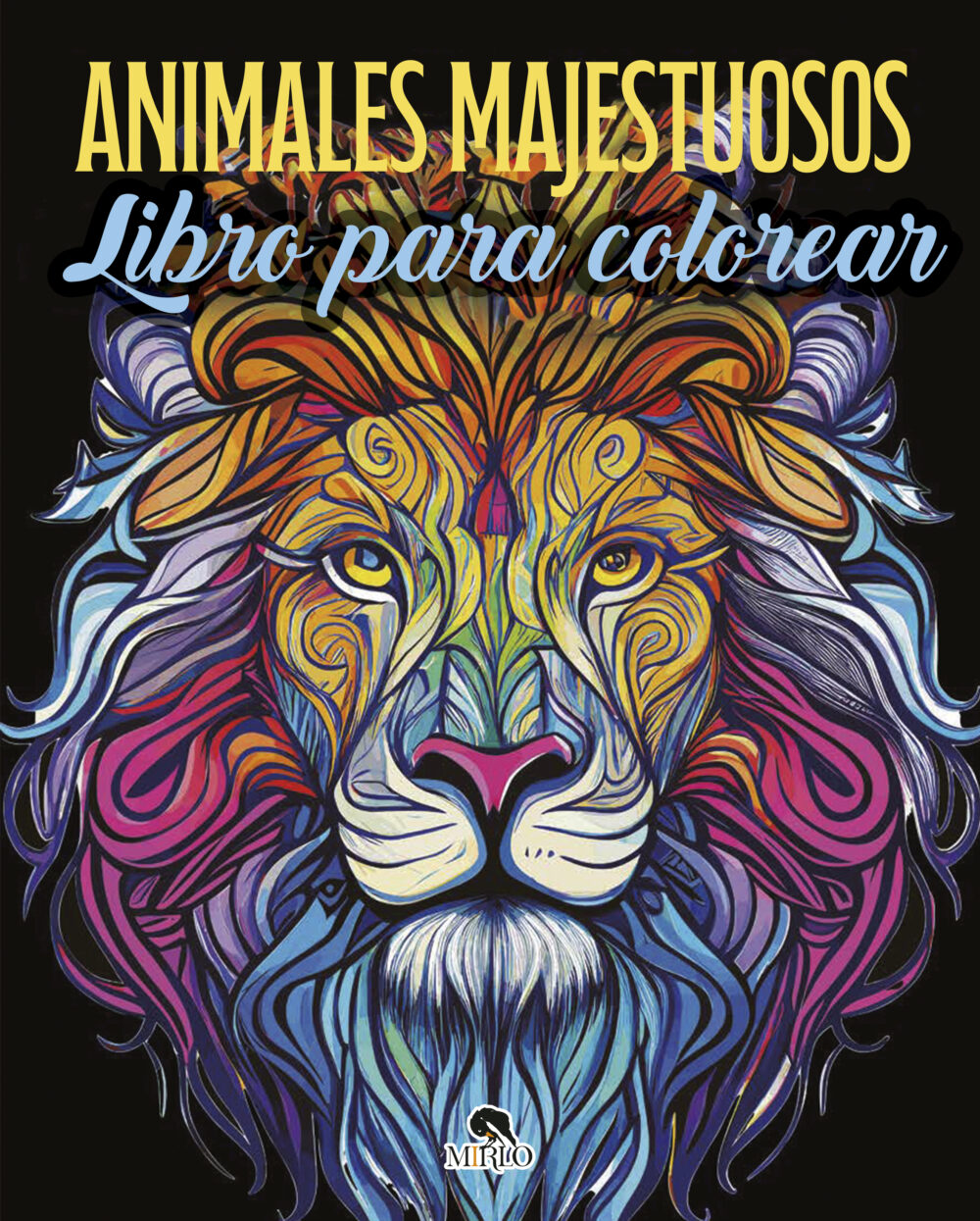 Animales majestuosos: <br> Libro para colorear