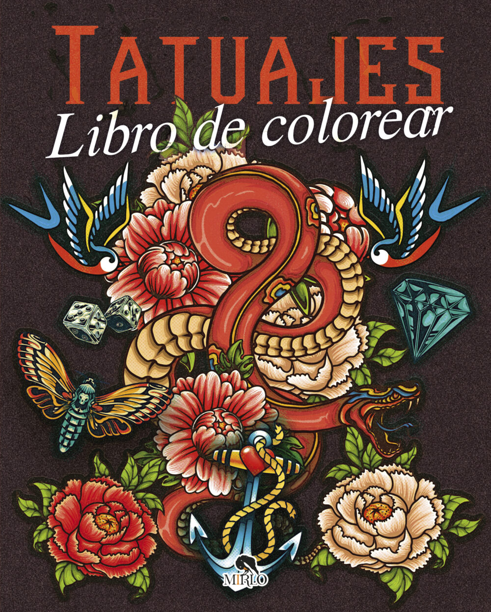 Tatuajes: <br> Libro de colorear