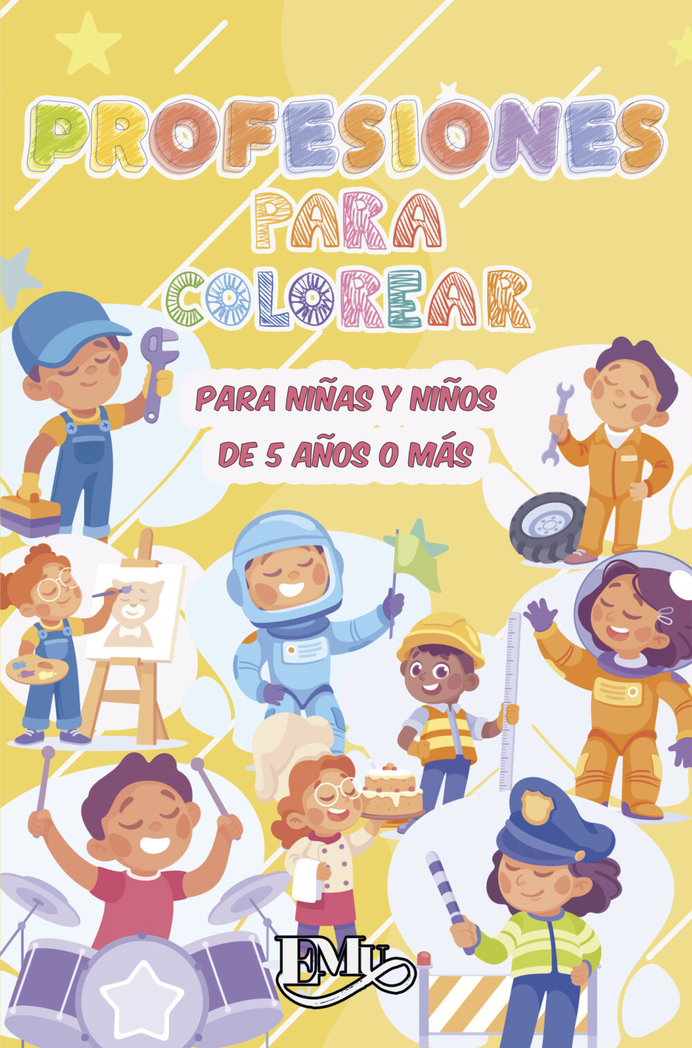Profesiones para colorear