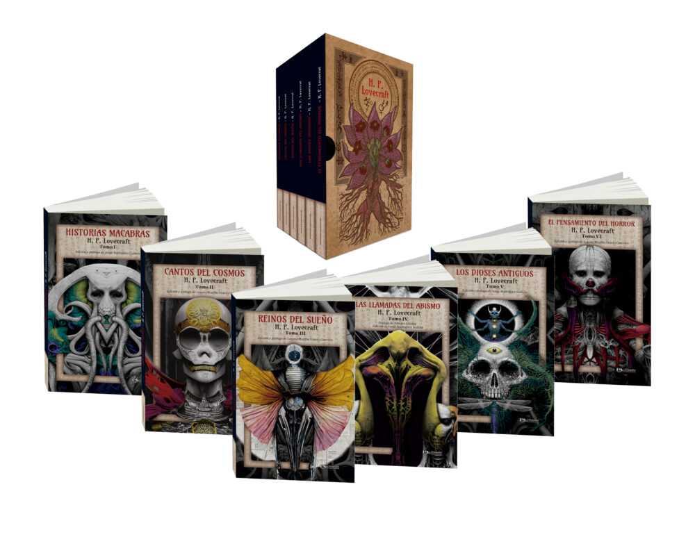 H.P. Lovecraft: <br> Estuche con 6 tomos